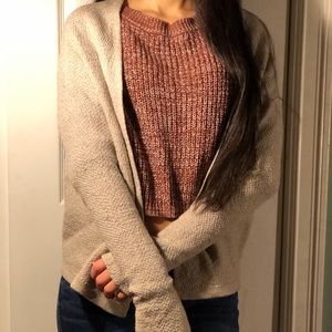 Brandy Melville cream cardigan